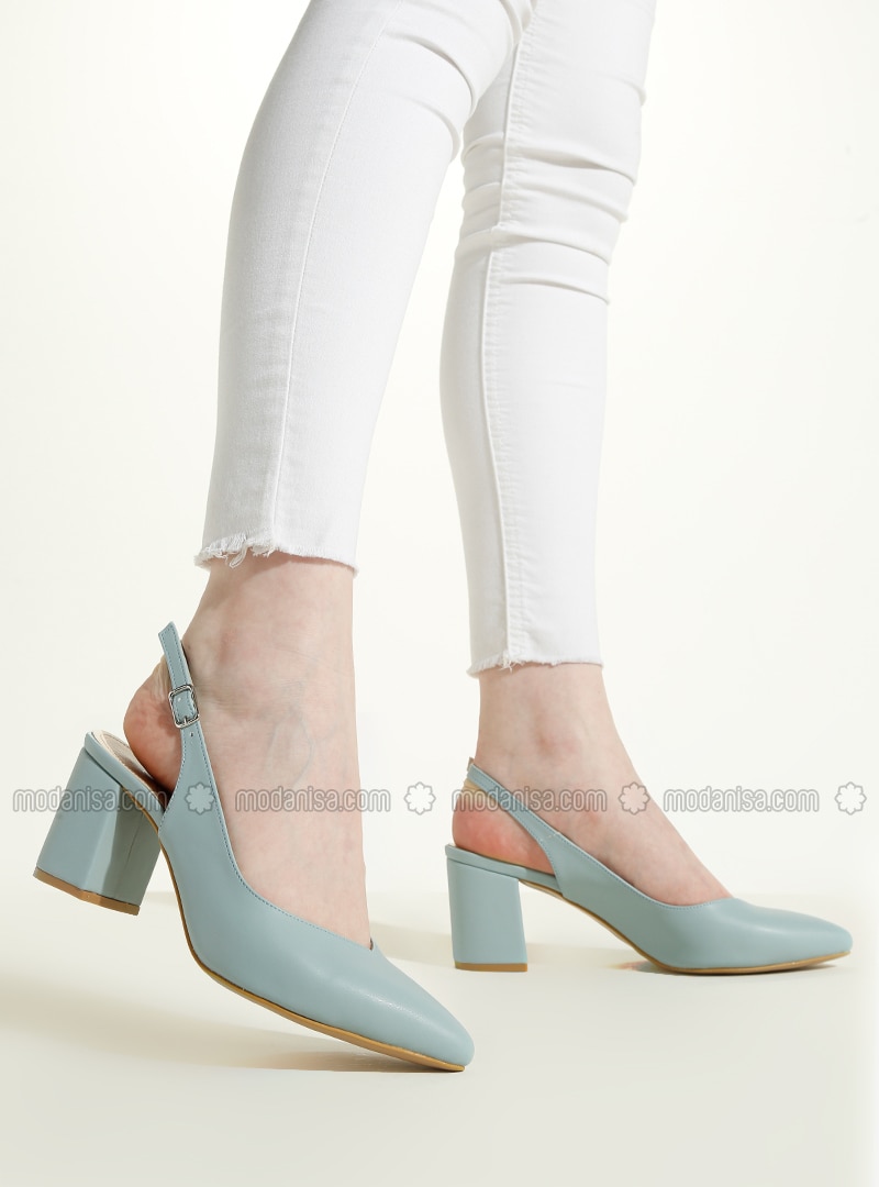 baby blue court heels