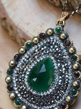 Green - Necklace - Artbutika