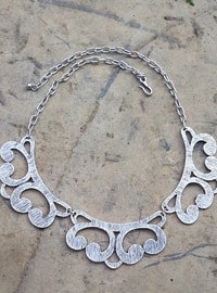 Silver tone - Necklace - Artbutika