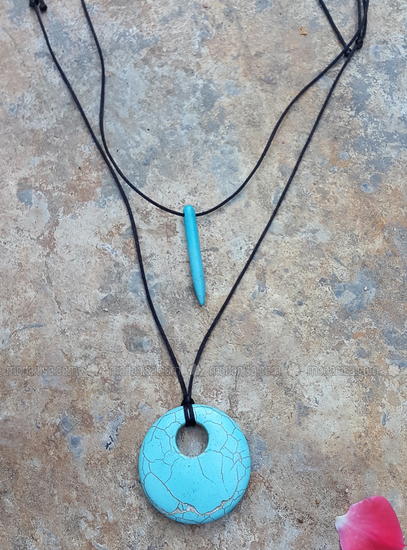 Blue - Necklace - Artbutika