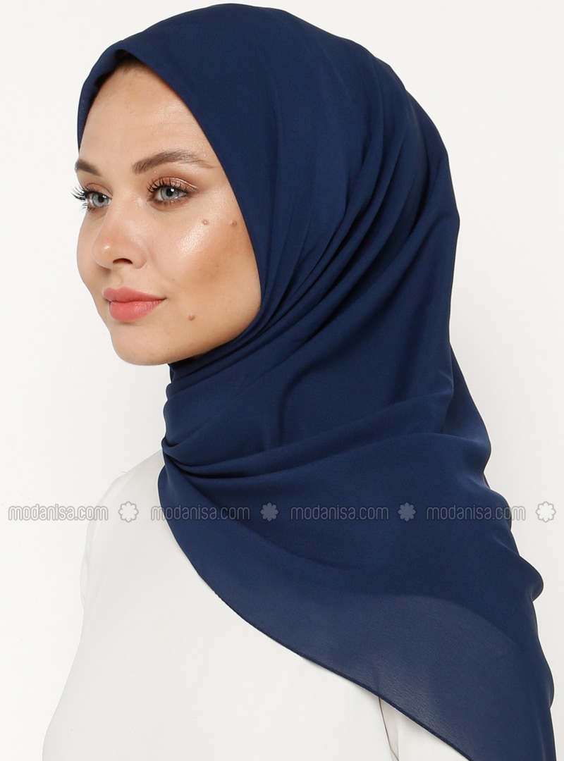 navy blue scarf