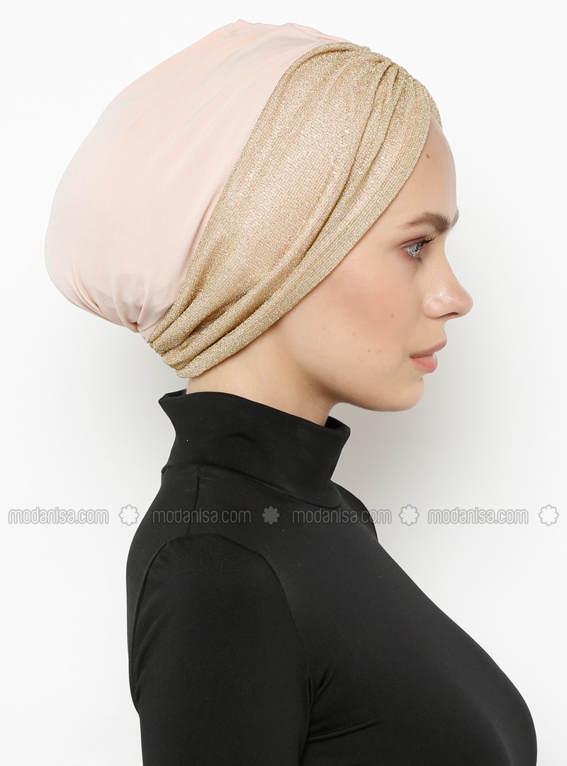 Powder - Gold - Plain - Bonnet