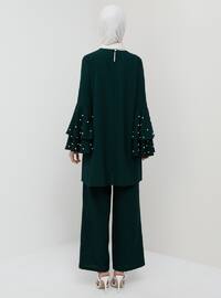 Green - Emerald - Unlined - Suit