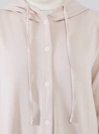 White - Unlined - Cotton - Topcoat