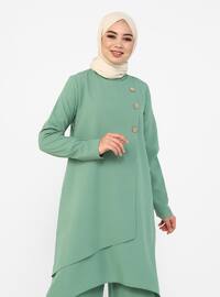 Green Almond - Green - Green Almond - Unlined - Modest Dress