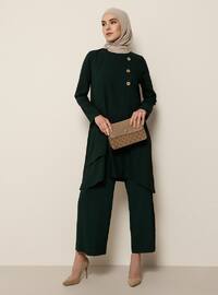 Green - Emerald - Unlined - Suit
