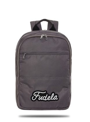 Gray - Backpacks - Fudela