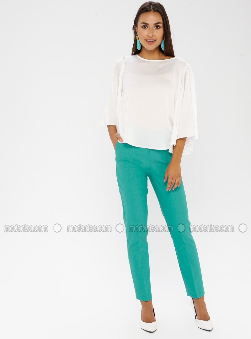 Mint - Cotton - Nylon - Pants