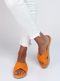 Orange - Sandal - Slippers