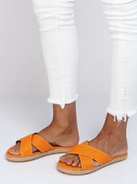 Orange - Sandal - Slippers