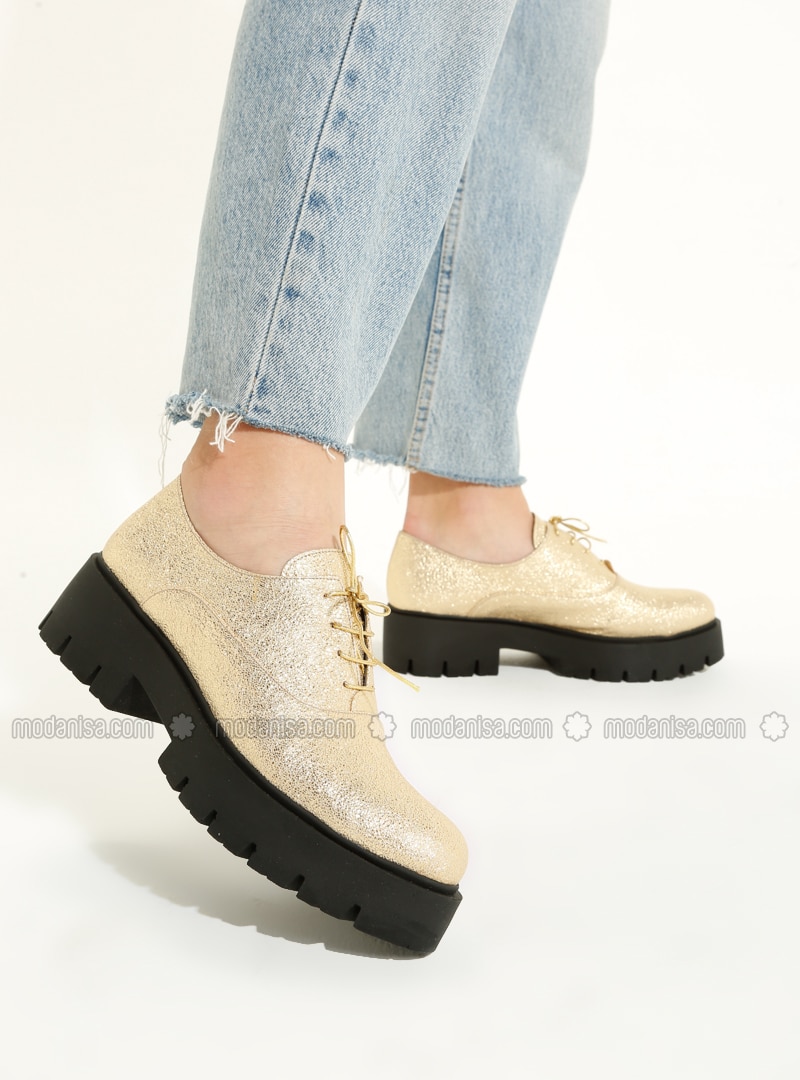 Gold - Casual - Shoes