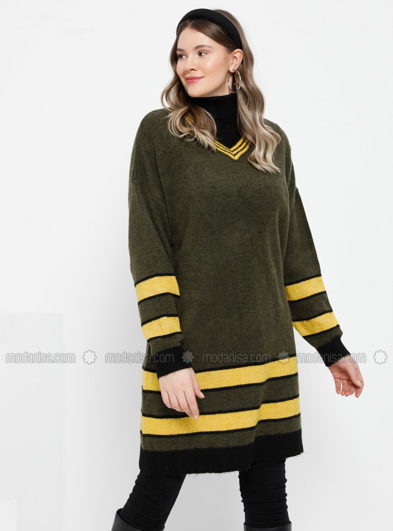 plus size v neck jumpers