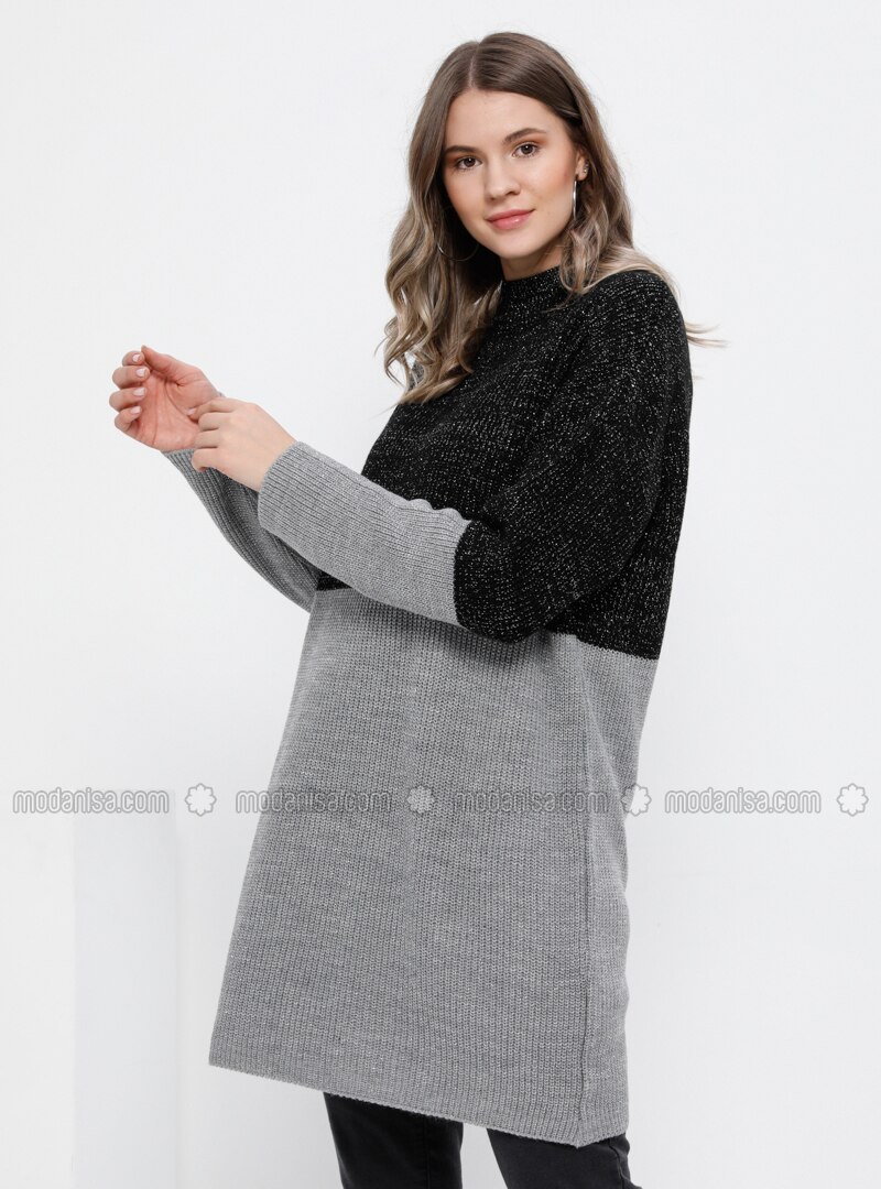 plus size polo neck jumpers