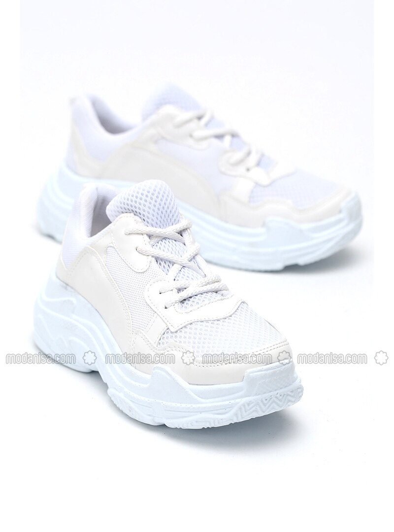 White - Sport - Sports Shoes - Y-London