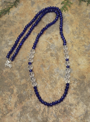 Navy Blue - Necklace - Stoneage
