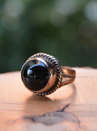 Black - Ring - Stoneage