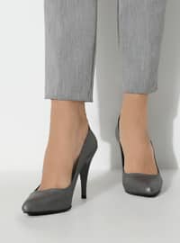 Silver - High Heel - Shoes