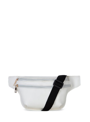 womens white bum bag