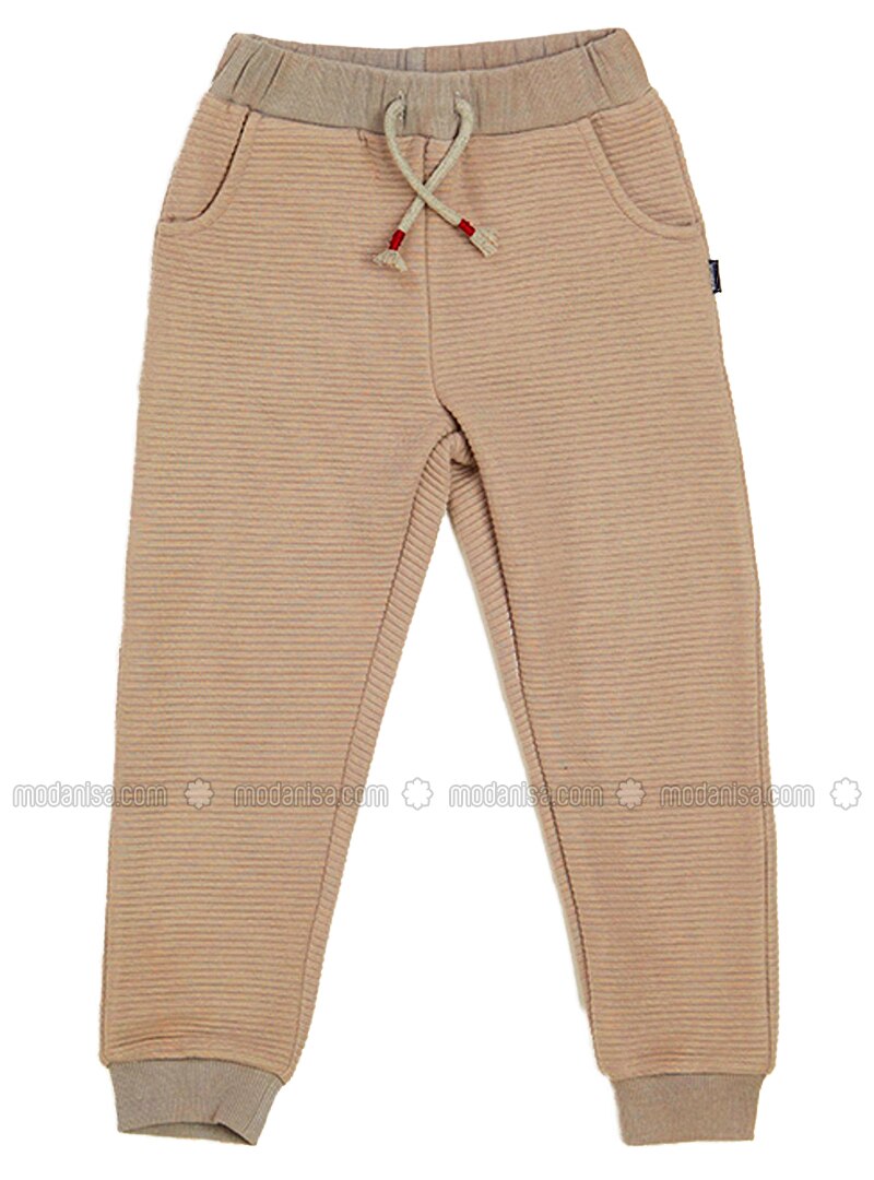 brown kids tracksuit