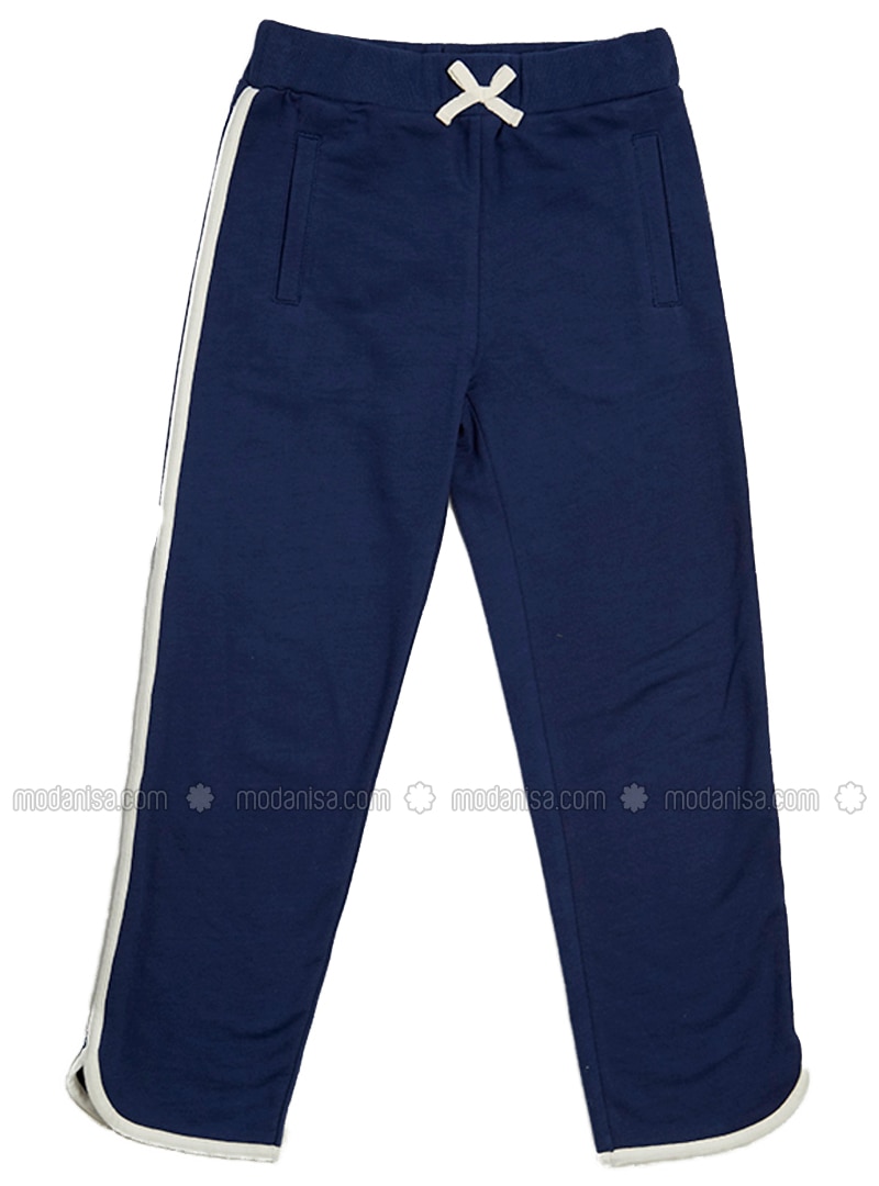 girls navy sweatpants