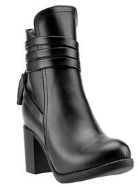 6 Cm Heel Thermo Women Boots Shoes Black