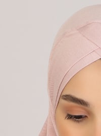 بودرة - من لون واحد - فيسكوز - حجابات جاهزة