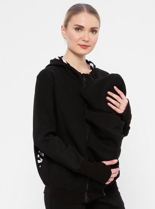 Black - Maternity Blouses Shirts - Luvmabelly