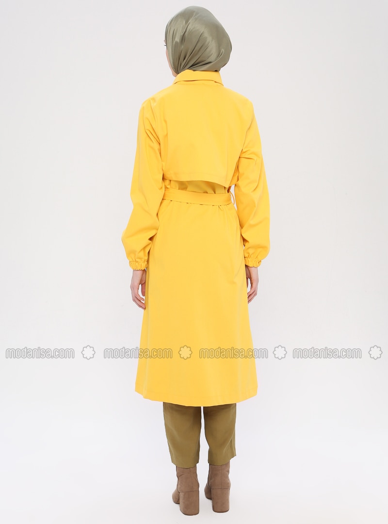 Yellow Trench Coat Flash Sales, UP TO 67% OFF | www.ingeniovirtual.com
