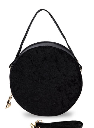 Black - Satchel - Shoulder Bags  - Akzen