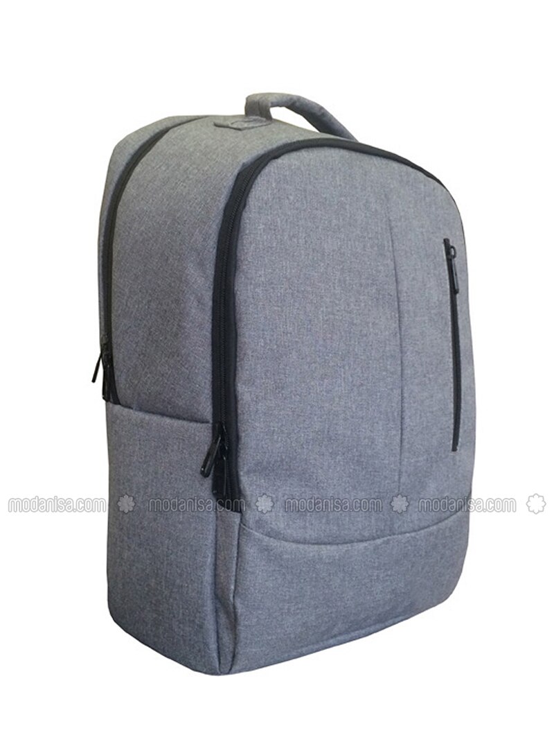 gray backpacks