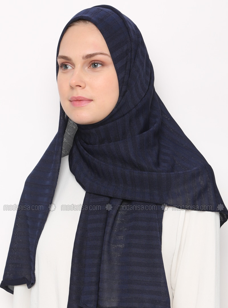 navy blue shawl