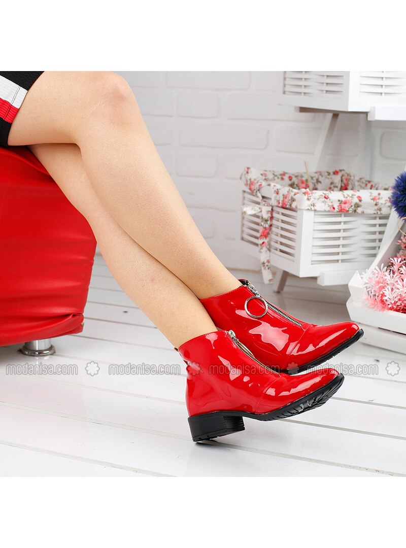 Red - Boots
