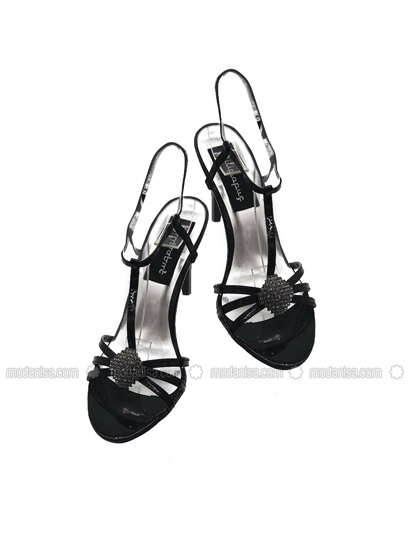 black and white evening shoes