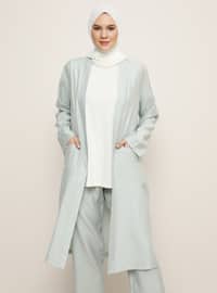 Green - Shawl Collar - Unlined - Viscose - Plus Size Suit