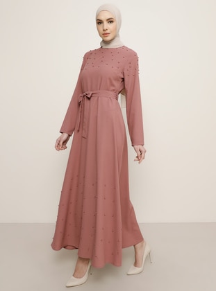 dusty rose dress casual