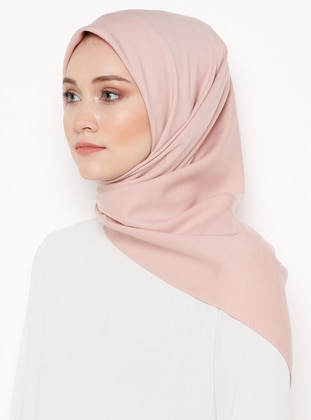 Powder - Plain - Viscose - Scarf - Gülsoy