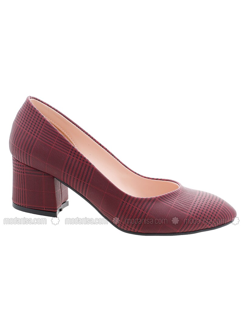 maroon heels uk
