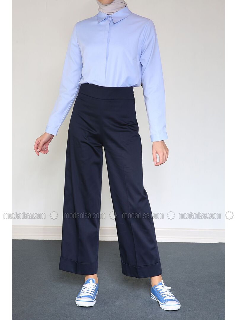 formal shirt for navy blue pant