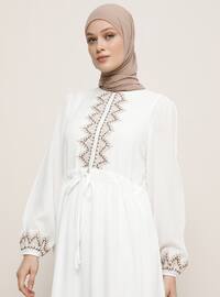 White - Fully Lined - Viscose - Suit