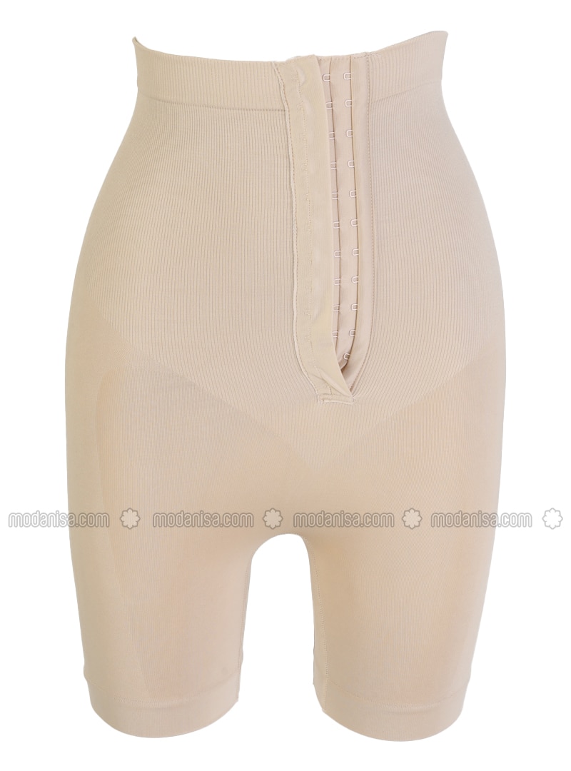 Seamless Front Agrafted Cuffed Boxer Corset Skin