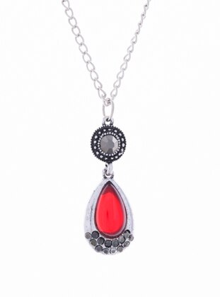 Red - Necklace - Asortishey
