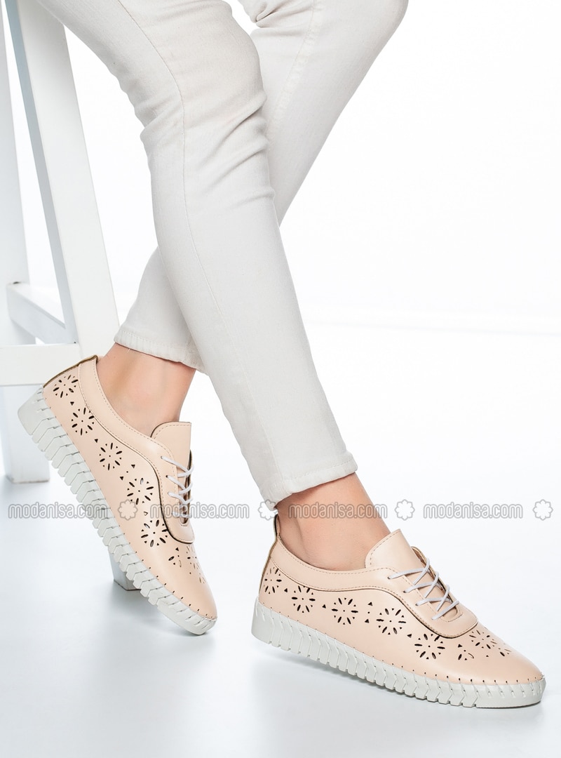 nude casual shoes
