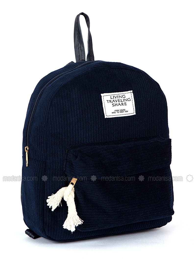 Navy Blue - Backpack - Backpacks