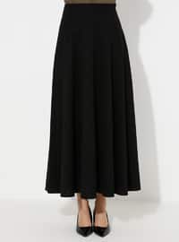 Flared Skirt Black