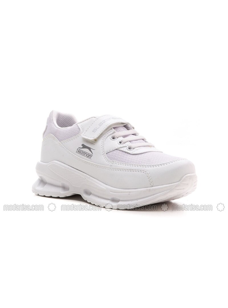 slazenger shoes white