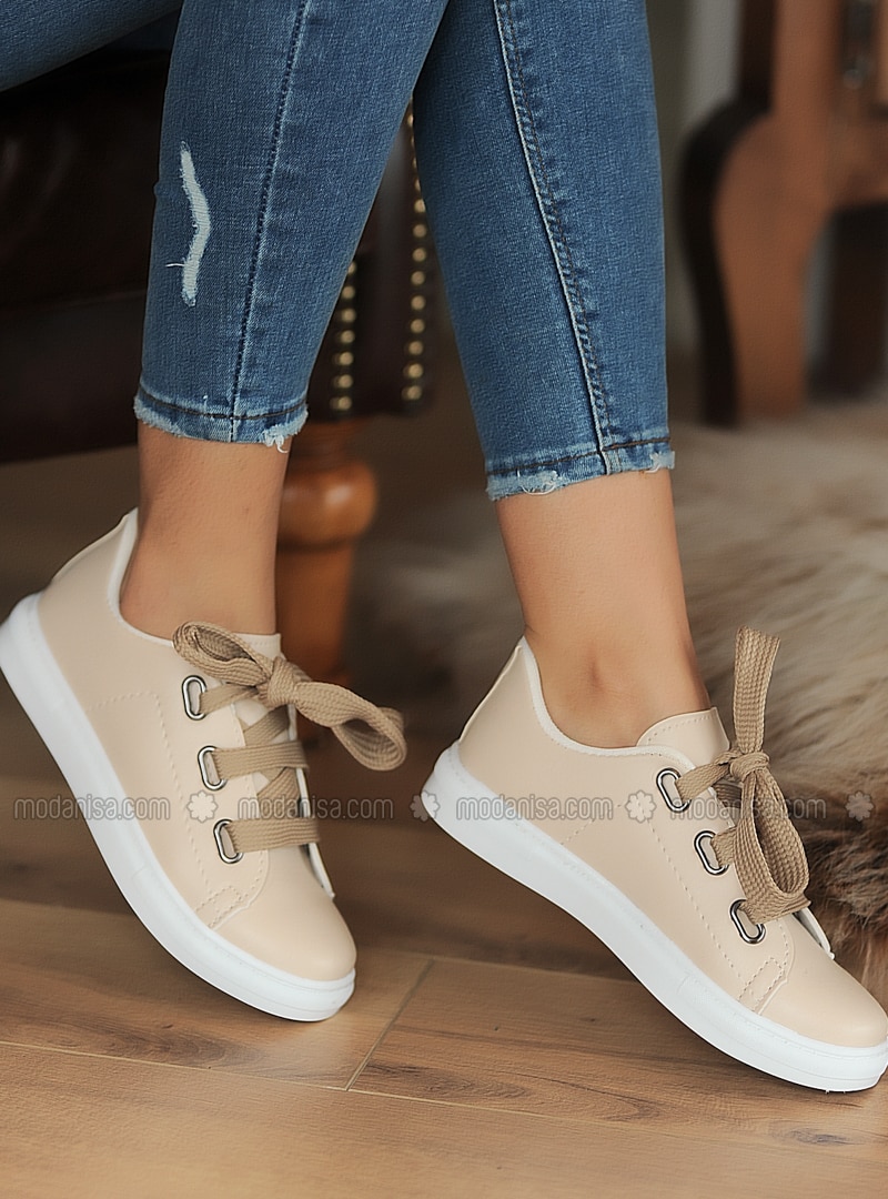 Casual - Sport - Beige - Casual Shoes