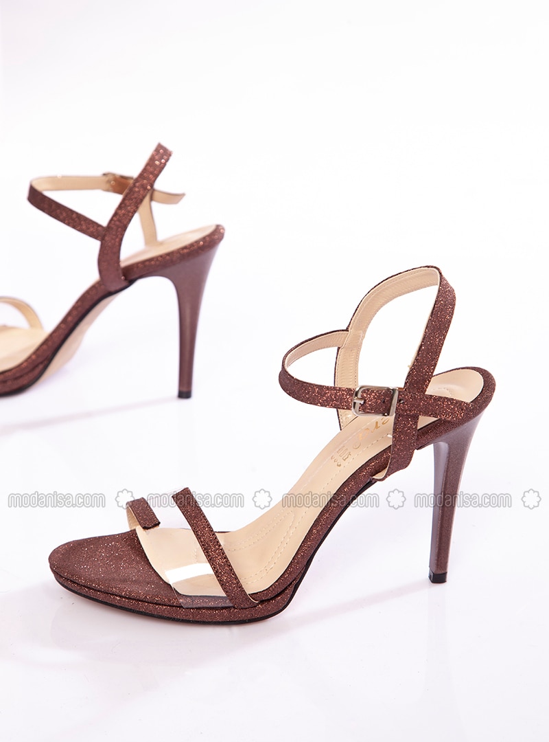 copper high heels