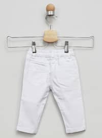  - White - Baby Pants