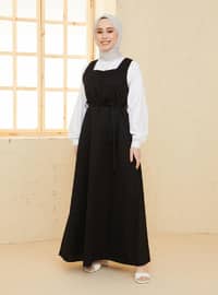 Hijab Gilet Dress Black