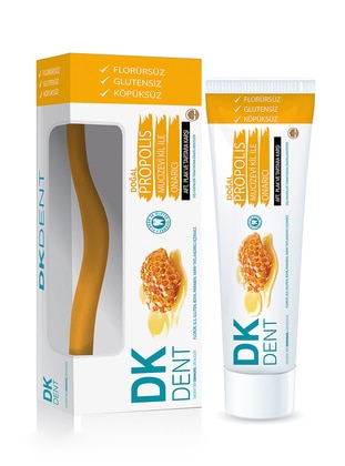 Propolis Toothpaste + With Toothbrush - 75 Ml - Colored - Dermokil